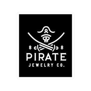 HF-1 Pirate Jewelry Co Pirate Sticker Decals
